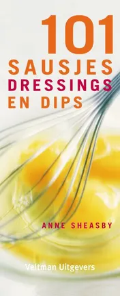 Omslag van Waaier 101 Sausjes, dressings en dips
