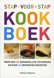 Omslag van Stap-voor-stap kookboek