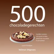 Omslag van 500 chocoladegerechten