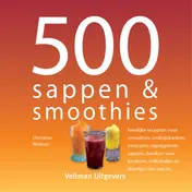 Omslag van 500 sappen & smoothies