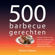 Omslag van 500 barbecuegerechten