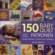 Omslag van 150 babyquilt patronen