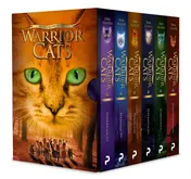 Omslag van Warrior cats serie II cadeaubox 6 paperback boeken