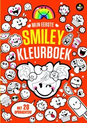 Omslag van Mijn eerste Smiley kleurboek - met 12 kleurpotloden