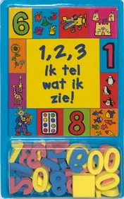 Omslag van 1, 2, 3 ik tel wat ik zie!