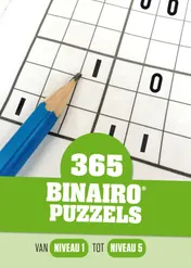 Omslag van 365 Binairo Puzzels