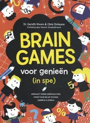 Omslag van Brain Games voor genieën in spe