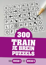 Omslag van 300 train je brein puzzels