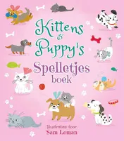 Omslag van Kittens en Puppy's Spelletjesboek