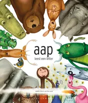 Omslag van Aap leest een letter