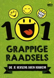 Omslag van 101 Grappige raadsels die je hersens doen kraken