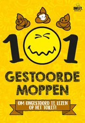 Omslag van 101 Gestoorde moppen om ongestoord op het toilet te lezen