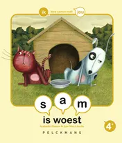 Omslag van sam is woest