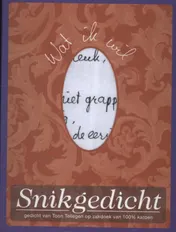 Omslag van Snikgedicht
