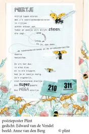 Omslag van Poeziekaart E. van de Vendel Miertje