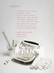 Omslag van Poëzieposter plint Opnieuw