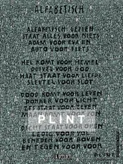 Omslag van Plint Poëzieposter 'Alfabetisch'