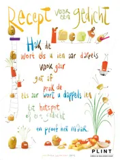 Omslag van Recept voor een gedicht set 10 poeziekaarten