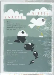 Omslag van Plint poëziekaart 'Zwarte vissen' set van 10