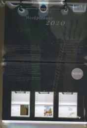 Omslag van Plint poëzie weekplanner 2020