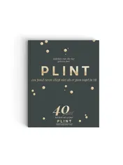 Omslag van Plint Jubileumboek 40 jaar Plint