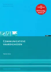 Omslag van Communicatieve vaardigheden