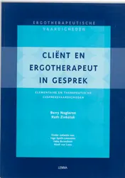 Omslag van Client en ergotherapeut in gesprek