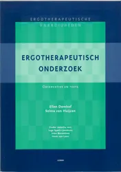 Omslag van Ergotherapeutisch onderzoek