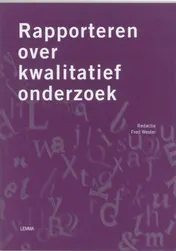 Omslag van Rapporteren over kwalitatief onderzoek