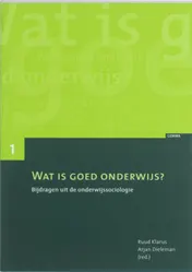 Omslag van Wat is goed onderwijs?