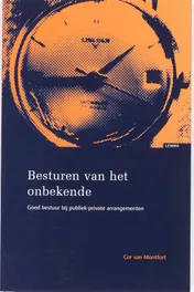 Omslag van Besturen van het onbekende
