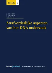 Omslag van Strafvorderlijke aspecten van het DNA-onderzoek