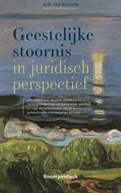 Omslag van Geestelijke stoornis in juridisch perspectief