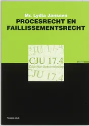 Omslag van Procesrecht en faillissementsrecht