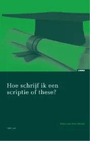 Omslag van Hoe schrijf ik een scriptie of these?