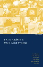 Omslag van Policy Analysis of Multi-Actor Systems
