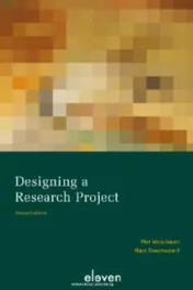 Omslag van Designing a research project