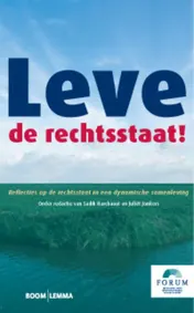 Omslag van Leve de rechtsstaat!