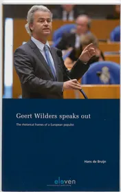 Omslag van Geert Wilders speaks out