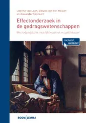 Omslag van Effectenonderzoek in de gedragswetenschappen