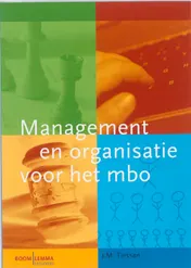Omslag van Management en organisatie voor het mbo
