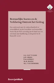 Omslag van Bestuurlijke boetes en de Verklaring Omtrent het Gedrag