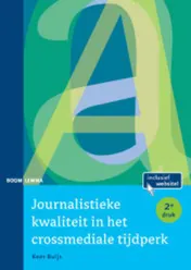 Omslag van Journalistieke kwaliteit in het crossmediale tijdperk