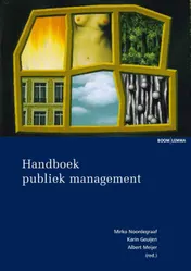 Omslag van Handboek publiek management