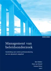 Omslag van Management van beleidsonderzoek