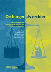 Omslag van De burger als rechter