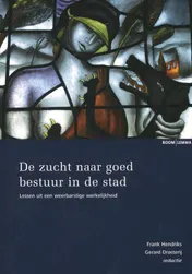 Omslag van De zucht naar goed bestuur in de stad