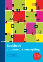 Omslag van Basisboek crossmedia concepting