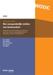 Omslag van Het aansprakelijk stellen van bestuurders