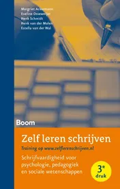 Omslag van Zelf leren schrijven